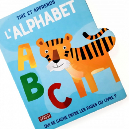 Livre Tire et apprends - L'alphabet