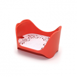 Organisateur de salle de bains corail - Cheveux