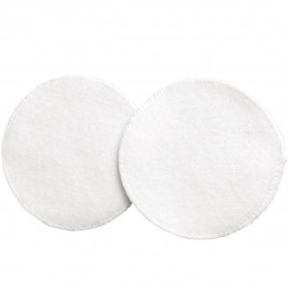 Coussinets d'allaitement coton - 6 pièces - Blanc
