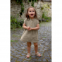 Robe en mousseline - coton biologique - olive