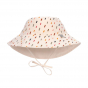 Chapeau de soleil réversible - Strokes offwhite & multicolor