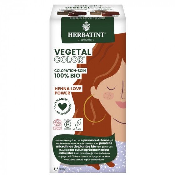 Coloration soin végétale Bio - Henna Love Coloration soin végétale Bio - Henna Love
