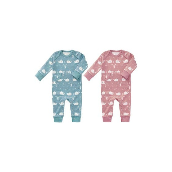 pyjama bébé 'Whale' en coton bio