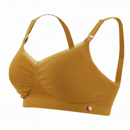 Brassière de maternité et d'allaitement cumin