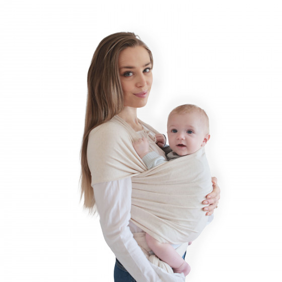 Echarpe de portage - Beige melange