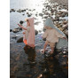 Serviette à capuche - Blush