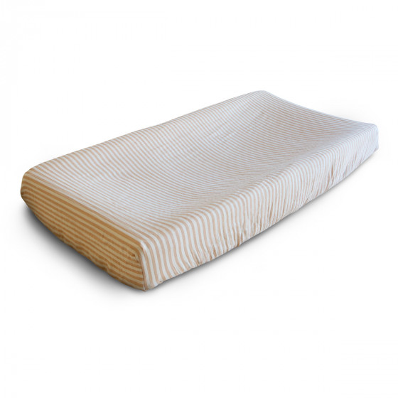 Housse de matelas à langer - Natural Stripes