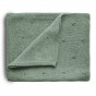 Couverture Pointelle - Sage Melange