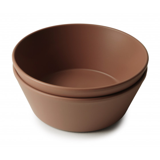 Set de 2 bols ronds - Caramel Set de 2 bols ronds - Caramel