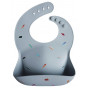 Bavoir en silicone Retro cars